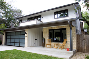 Front View of 504 Harris Avenue By Sunny Day Austin.
